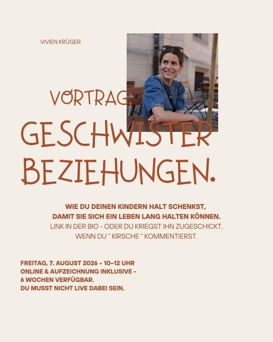 Vortrag Geschwisterbeziehungen